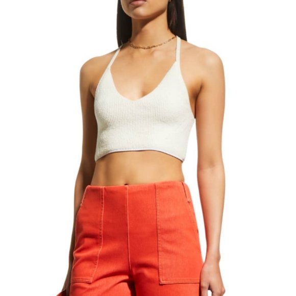 RAG & BONE Soleil Knit Crop Top - Picture 4 of 5